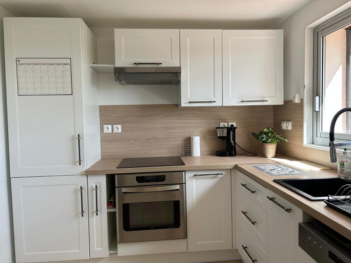 Grand T2 Bis Avec Terrasse Et Vue Apartment Portel-des-Corbieres Bagian luar foto